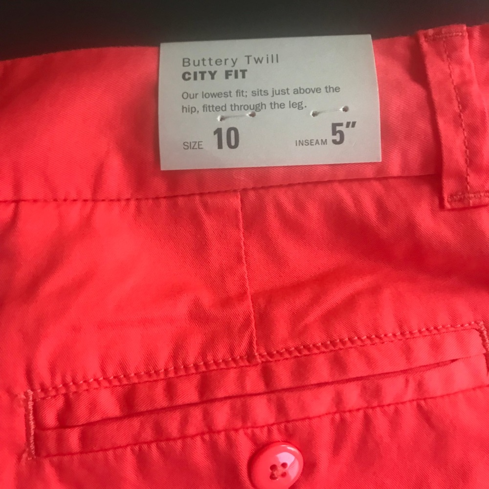 J. Crew Factory 5” Chino Shorts size 10 - Picture 3 of 4